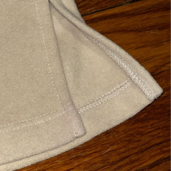 Dudley Stephens Carroll st top medium terry fleece beige oversized spring summer - Picture 3 of 11